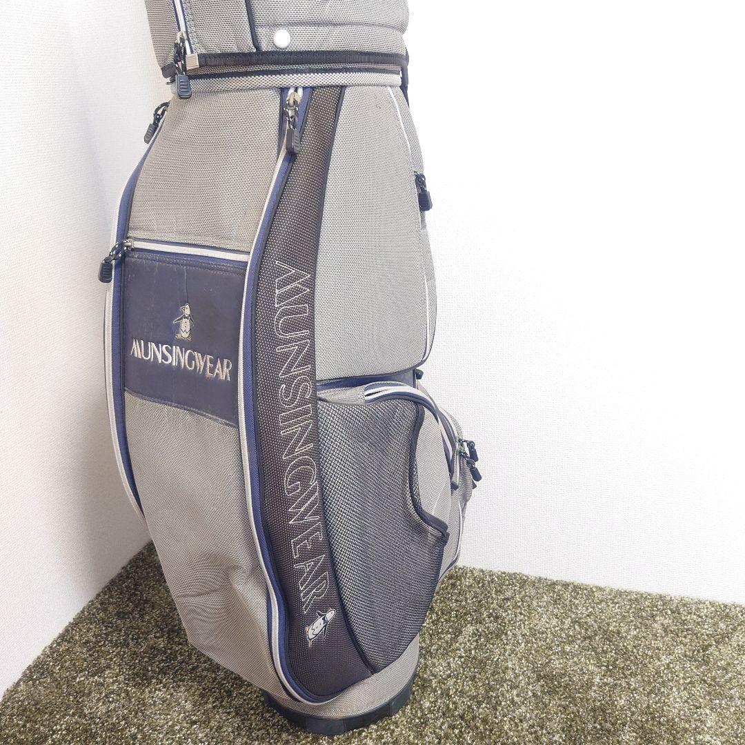 Munsingwear グレー キャディバッグ