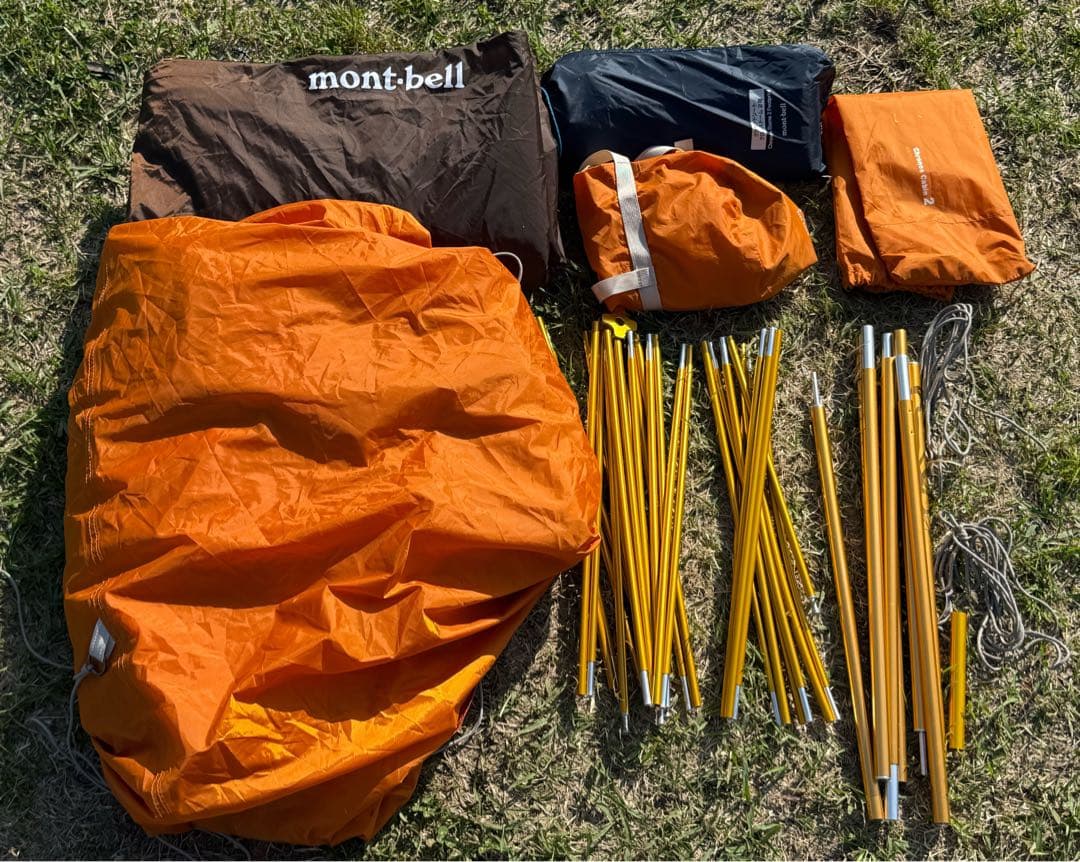 モンベル　テント　クロノスキャビン2 オレンジ　2020年モデル