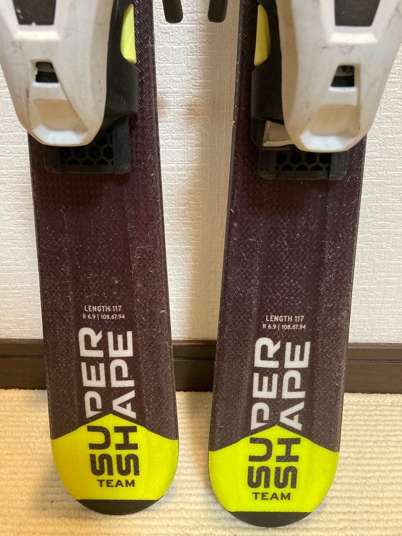 【HOTWAX・チューンナップ済み】HEAD SUPER SHAPE 117㎝