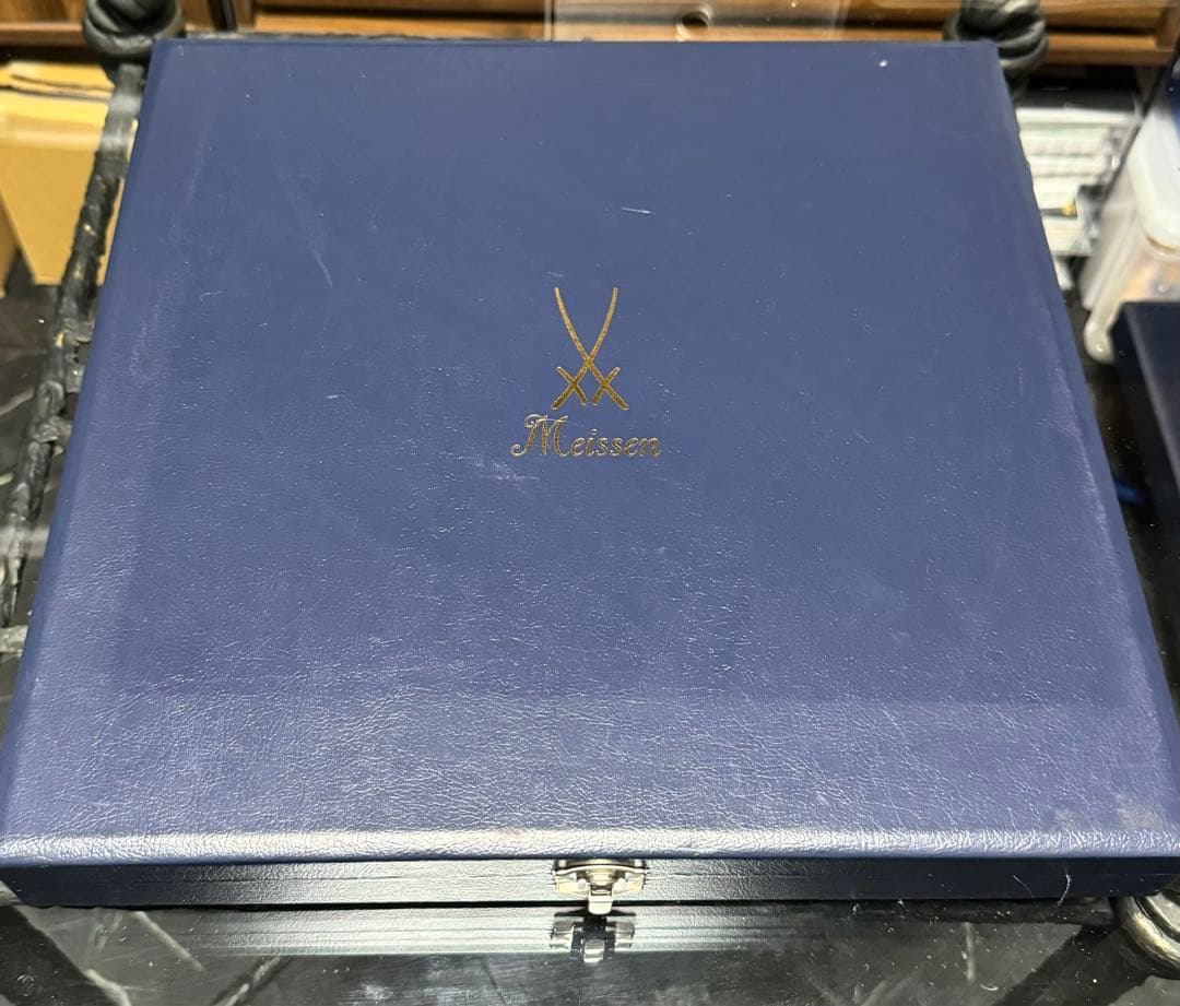 マイセン MEISSEN 1995 イヤープレート 海の鏡 31cm 箱付