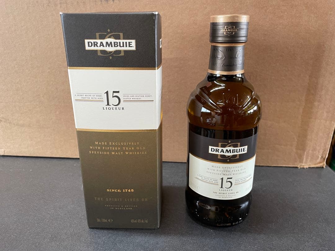 ドランブイ 15年 ボトル未開封 500ml 43% DRAMBUIE 複数あり