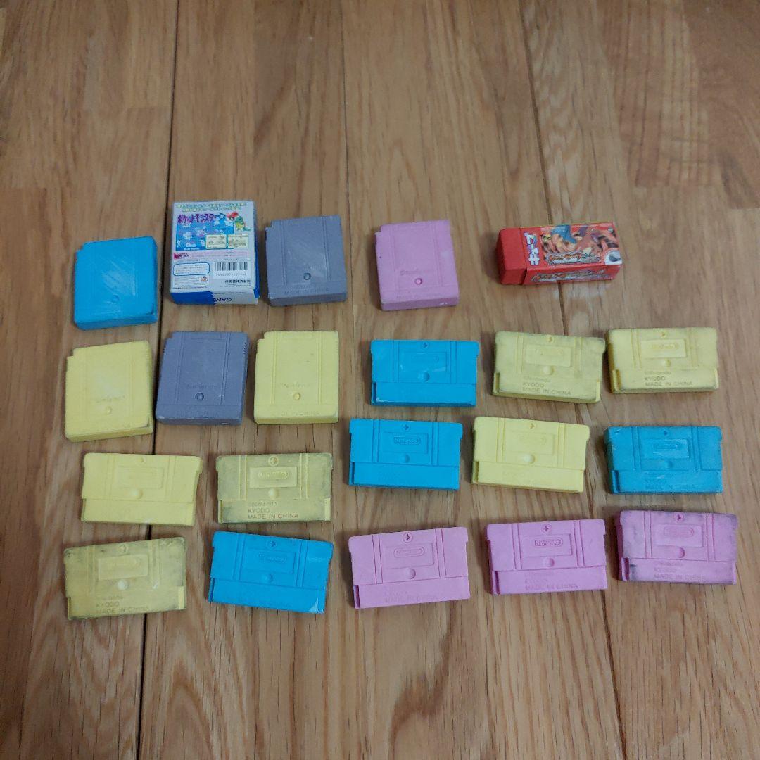 ゲームボーイ　アドバンス　GBA まとめ売りセット　ミニチュア消しゴム