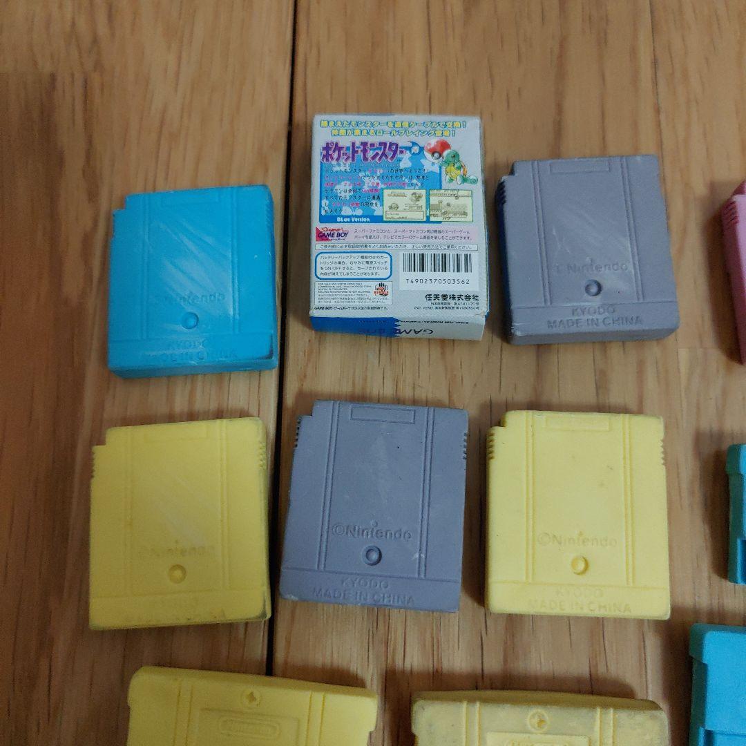 ゲームボーイ　アドバンス　GBA まとめ売りセット　ミニチュア消しゴム