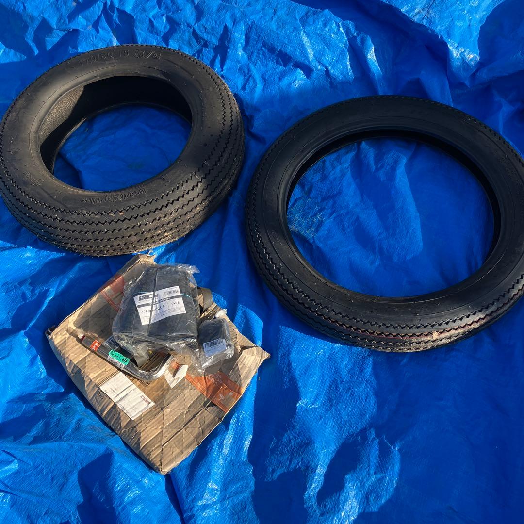 バイク　タイヤ　　15インチ　19インチ　 スティード　ドラッグスター等