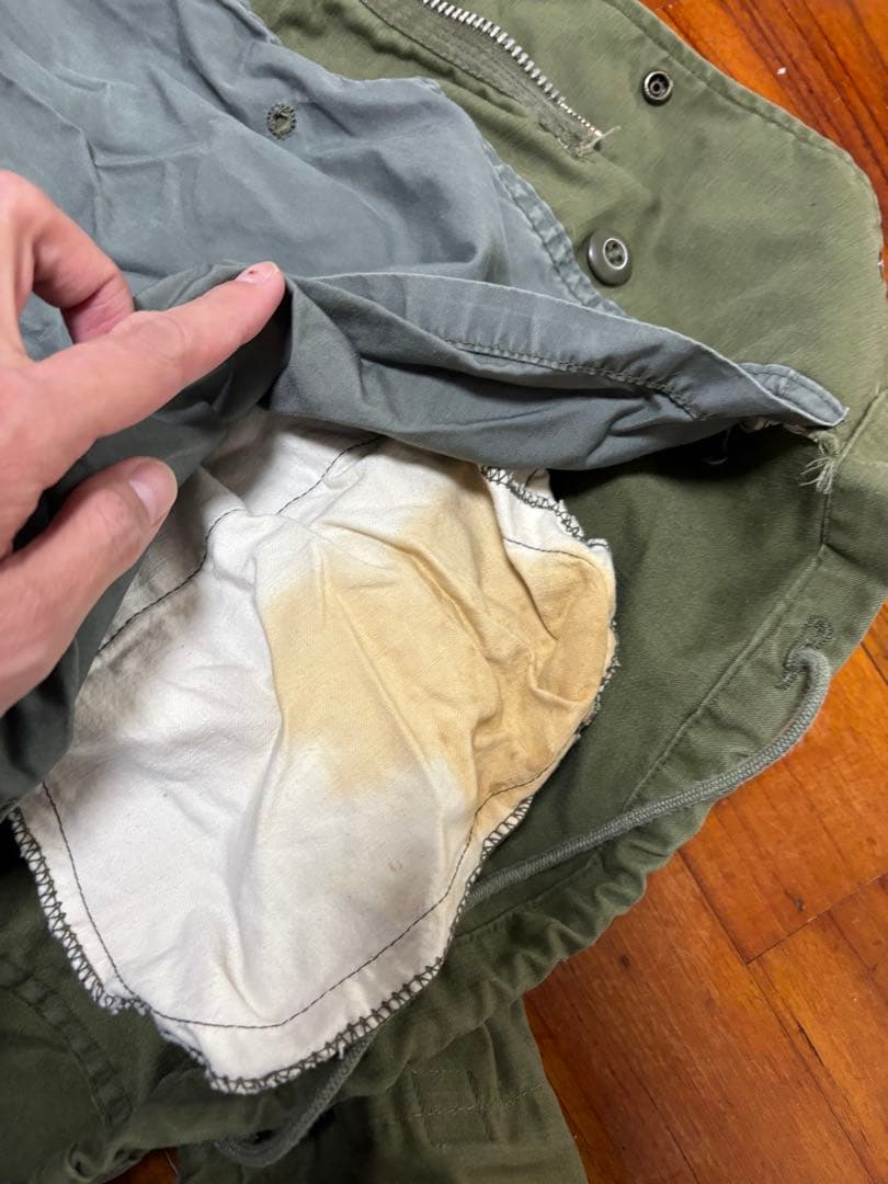 希少 60s ヴィンテージ 米軍実物M-65 1968年製 短丈US ARMY