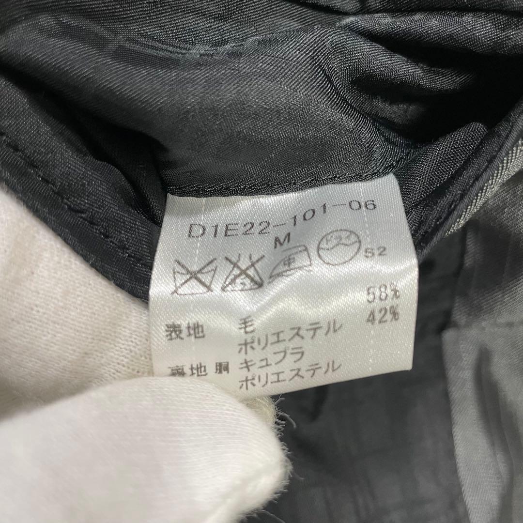 BURBERRY BLACKLABEL スーツ　セットアップ　光沢　Mサイズ　灰