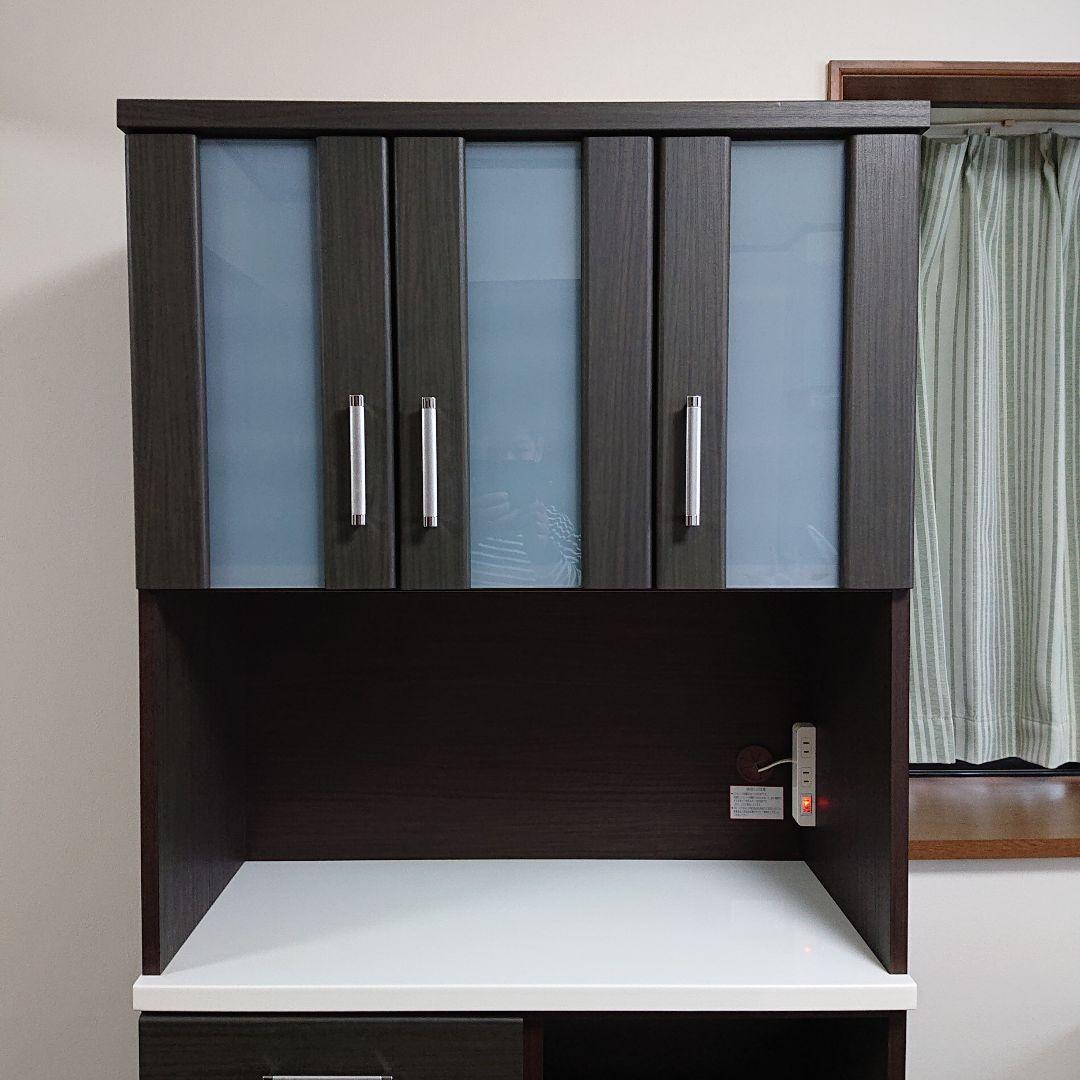 ニトリ　NITORI キッチンボード　キッチンカウンター　食器棚 幅90cm