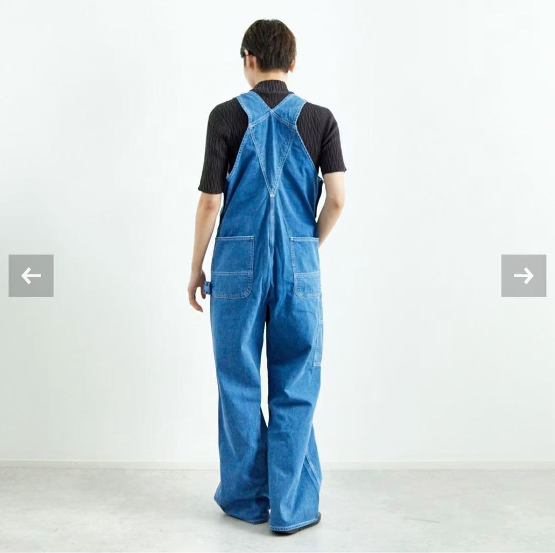 HOLIDAY ビッグデニムオーバーオール　size 0