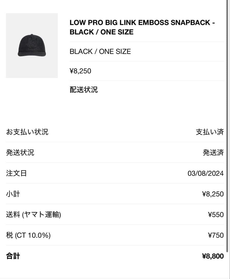 stussy キャップ　デニムキャップ