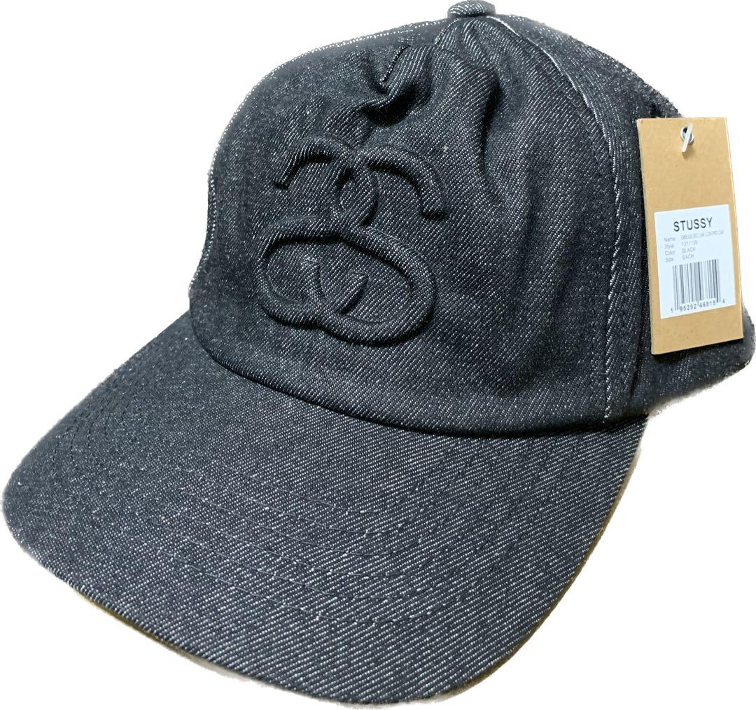 stussy キャップ　デニムキャップ