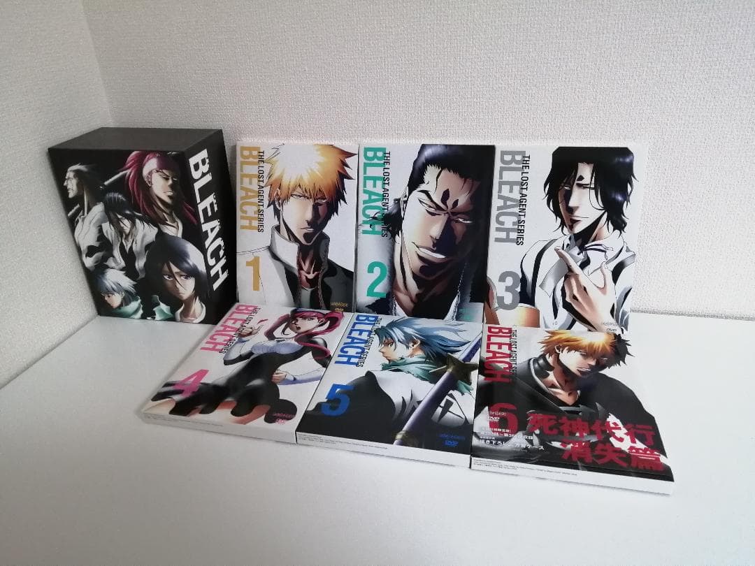BLEACH ブリーチ 死神代行消失篇 初回限定版　ＤＶＤ　全6巻セット