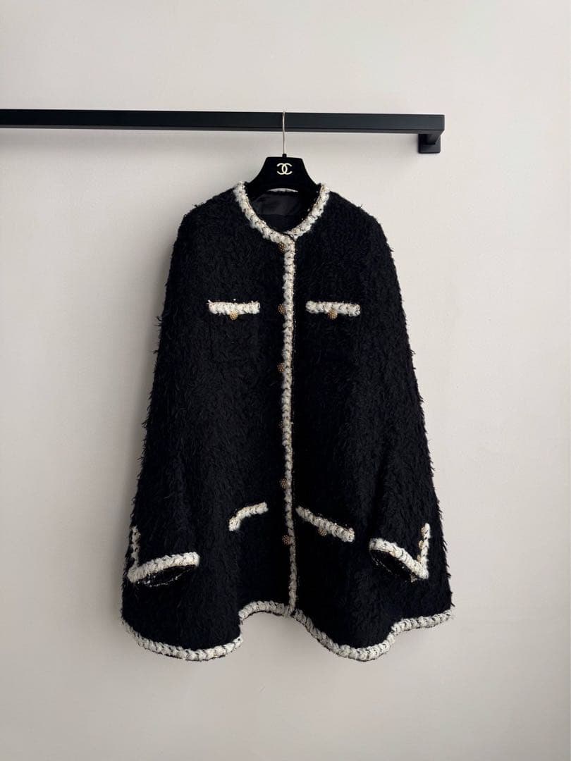 2025CHANEL★ケープコート38