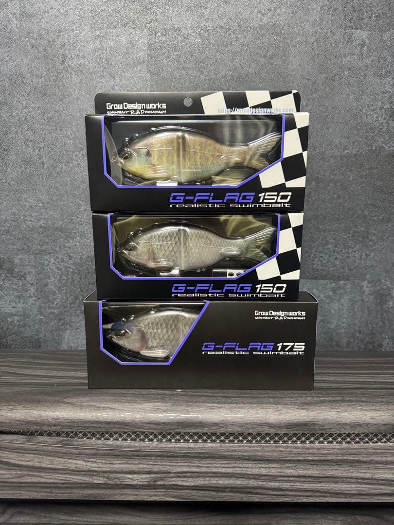 【新品未使用未開封】グローデザインワークスG-FLAG 人気カラー3個セット