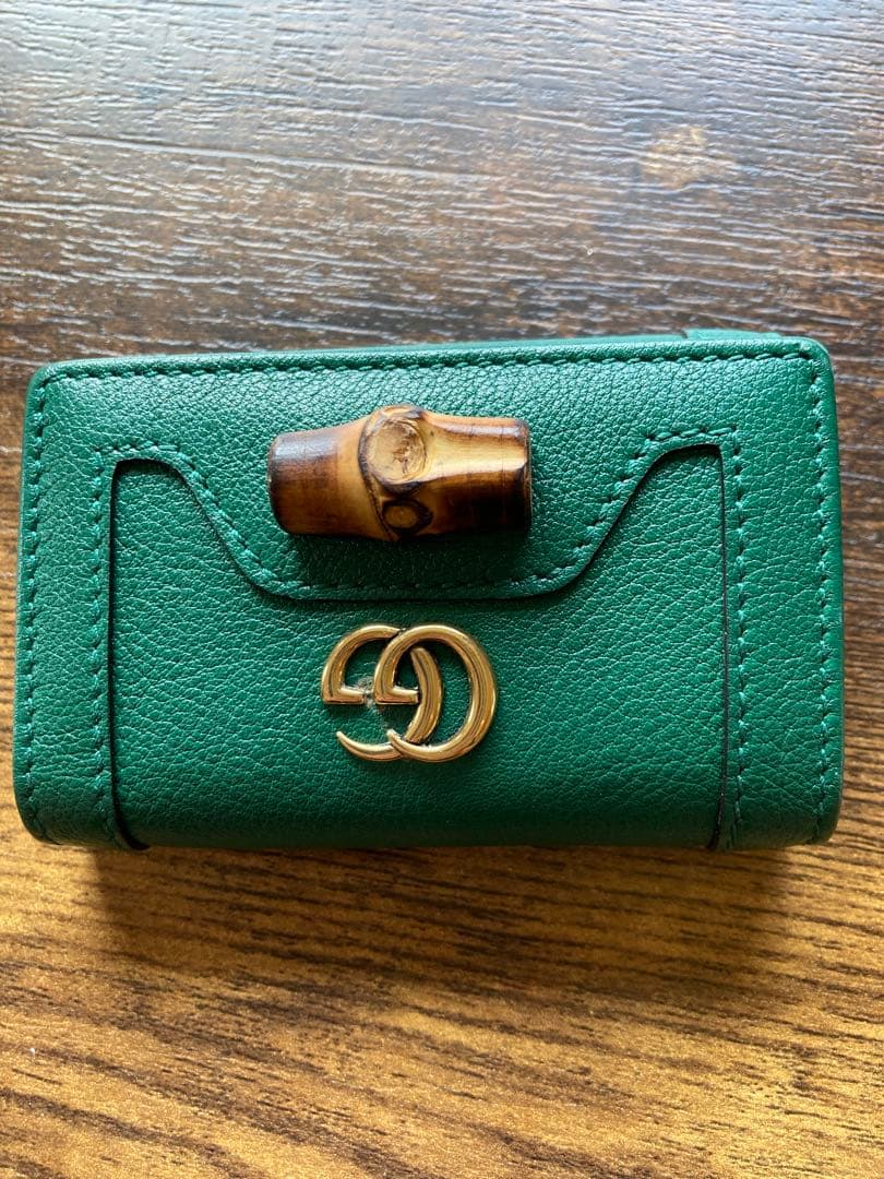 GUCCI バンブー GGマーモント 6連キーケース