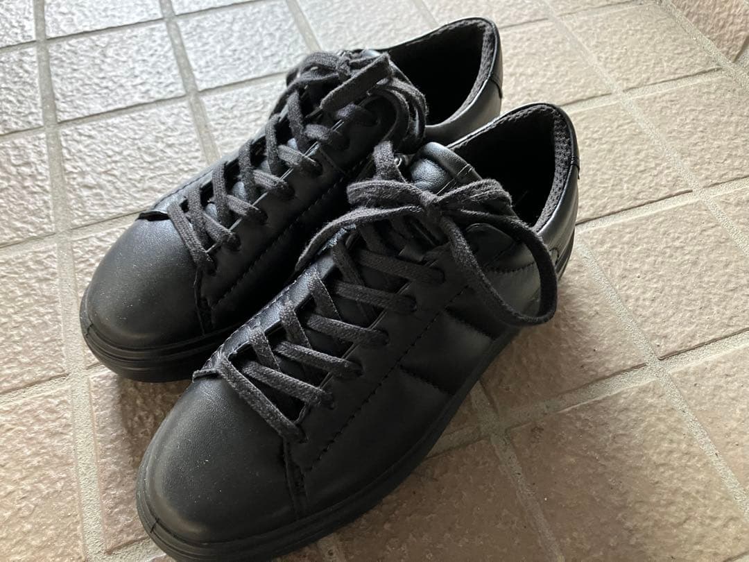 定価¥34000ほど ECCO レザープラット フォームスニーカー 38