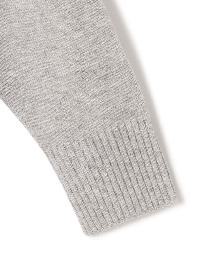 23区【洗える】ウールカシミヤ ニットワンピース 32 黒