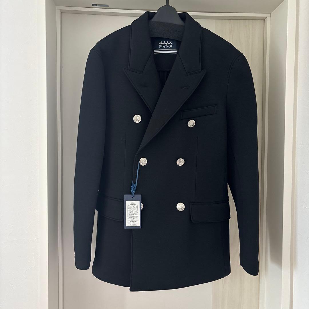MUTA ブラック ピーコート 新品タグ付き