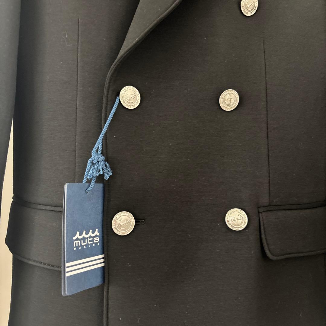 MUTA ブラック ピーコート 新品タグ付き