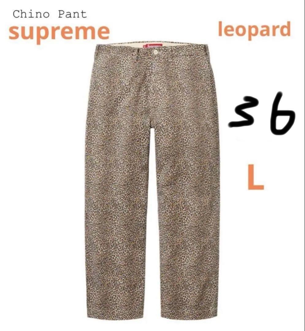 パンツ supreme Chino Pant leopard 36
