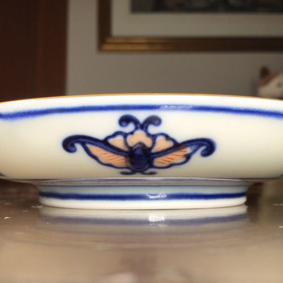 『メルうー特価』　賞美堂　其泉 『古伊万里見込地紋』　小皿　5枚