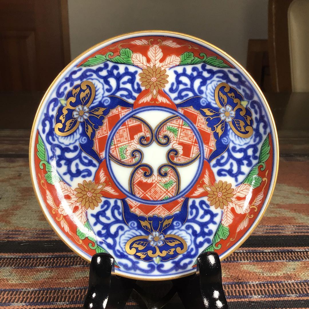 『メルうー特価』　賞美堂　其泉 『古伊万里見込地紋』　小皿　5枚