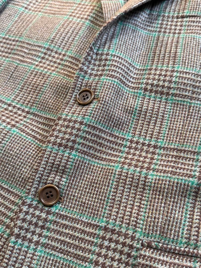 KITON キートン 100% カシミヤ テーラードジャケット チェック柄 48