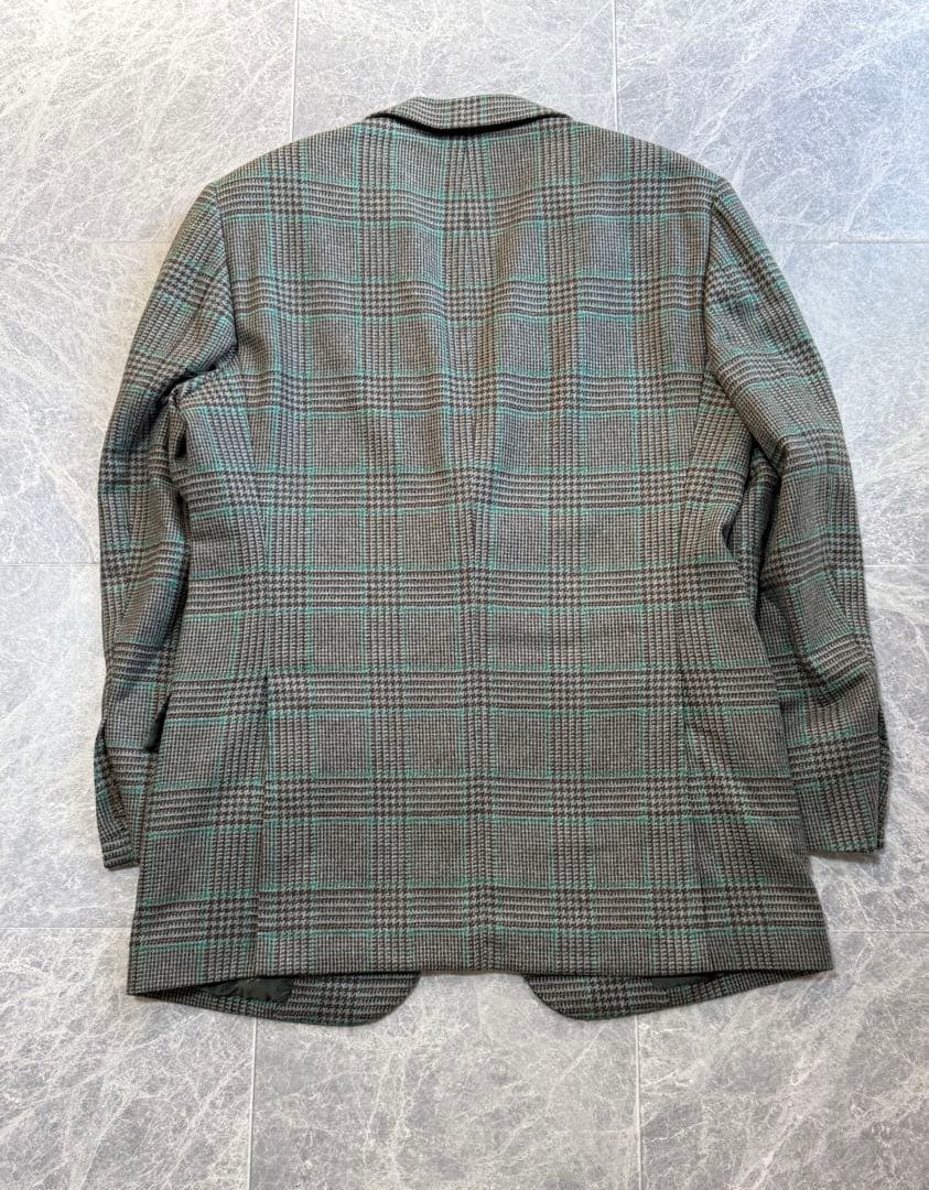 KITON キートン 100% カシミヤ テーラードジャケット チェック柄 48