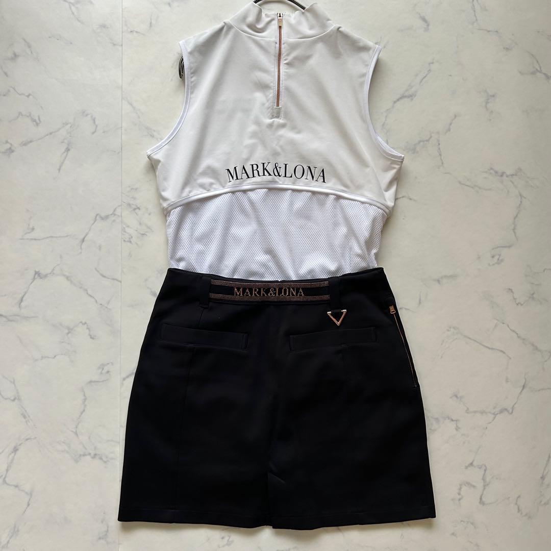 マークアンドロナ 2022年モデル スカート インナー付き コードシリーズ 黒