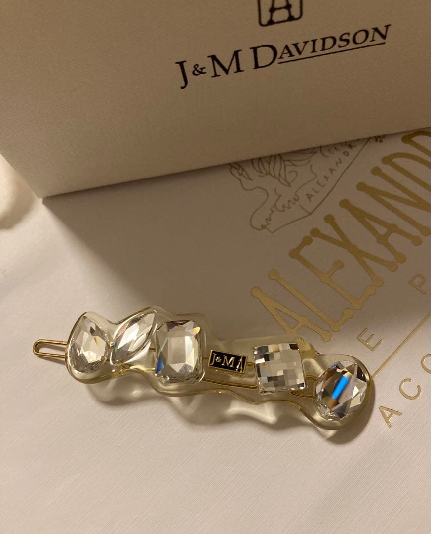 【新品未使用】ALEXANDRE DE PARIS × J&M ヘアピン