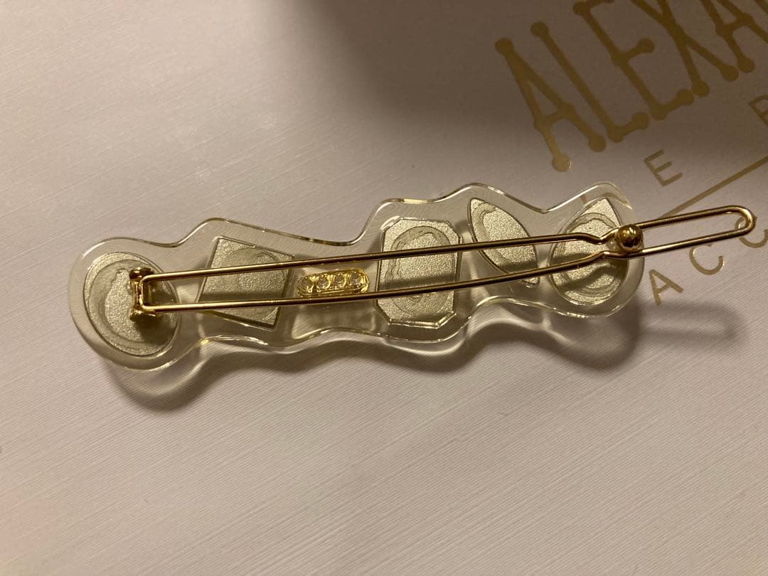 【新品未使用】ALEXANDRE DE PARIS × J&M ヘアピン