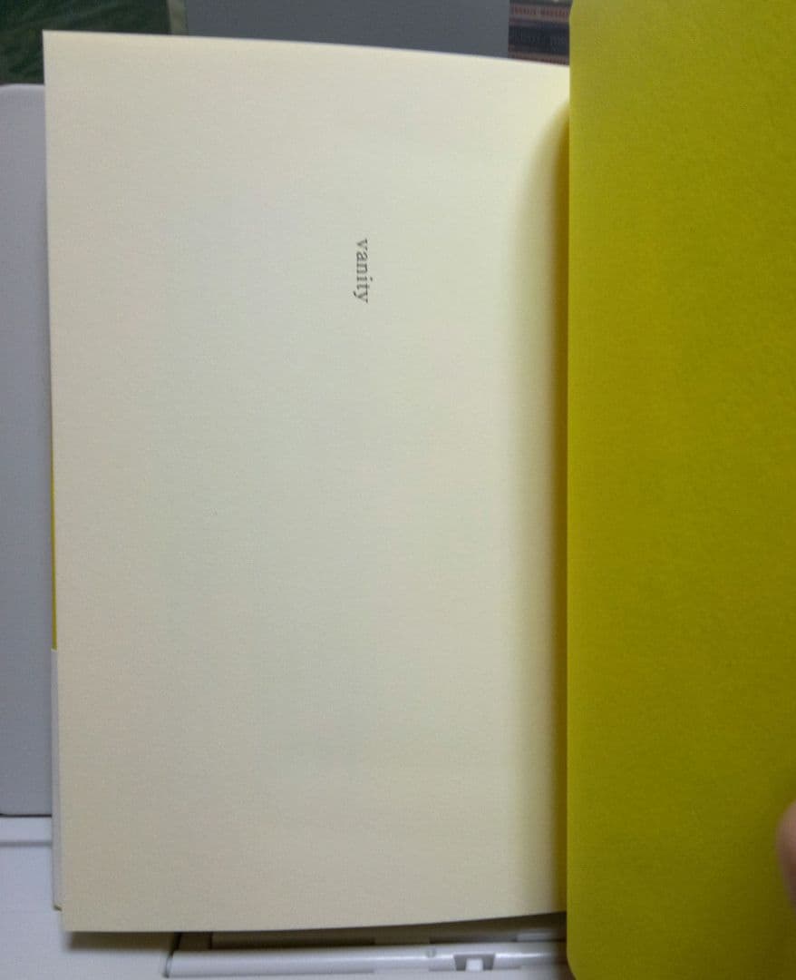 【初版美品】vanity