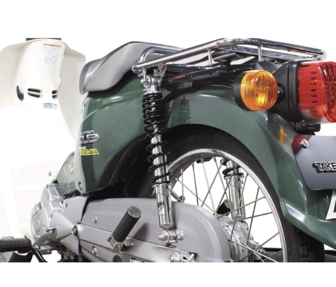 武川 リアショックアブソーバー 2本セット スーパーカブ110 (JA07)