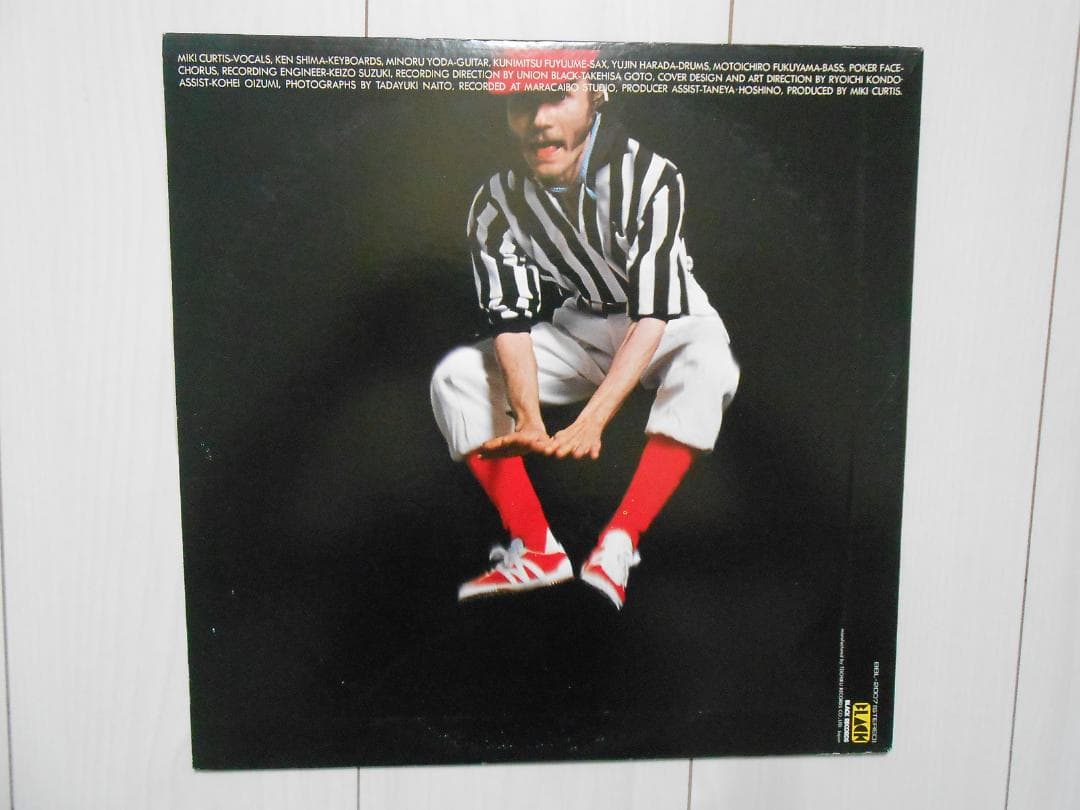 MIKI CURTIS 　ミッキーカーチス LPレコード 矢沢永吉