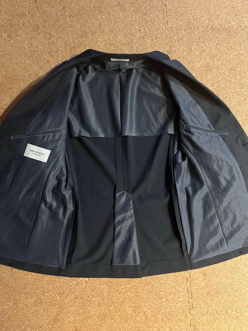 グリーンレーベルWORK TRIP OUTFITS スーツ　クリーニング済　春夏