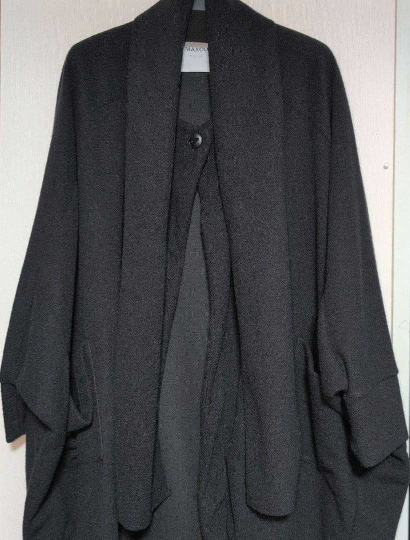 【美品】MAXOUポンチョコート　ハミルトンエッセンス