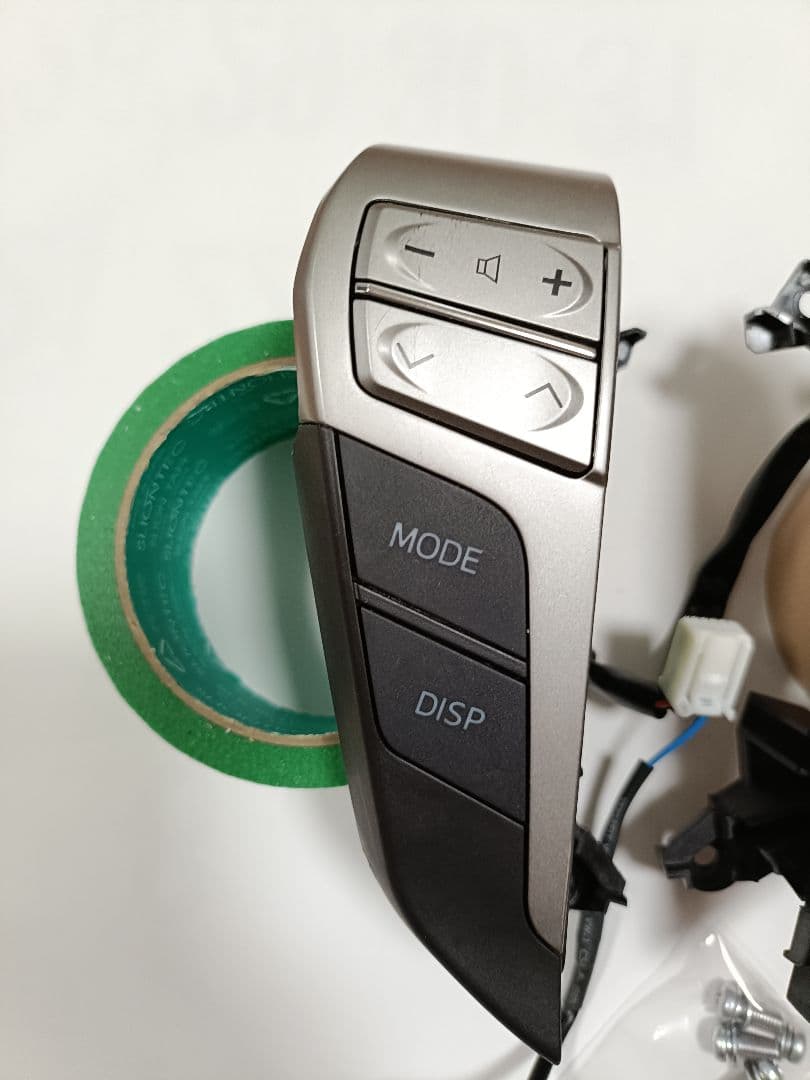 【LED打ち替え品】20アルファードヴェルファイアステアリングスイッチ白LED