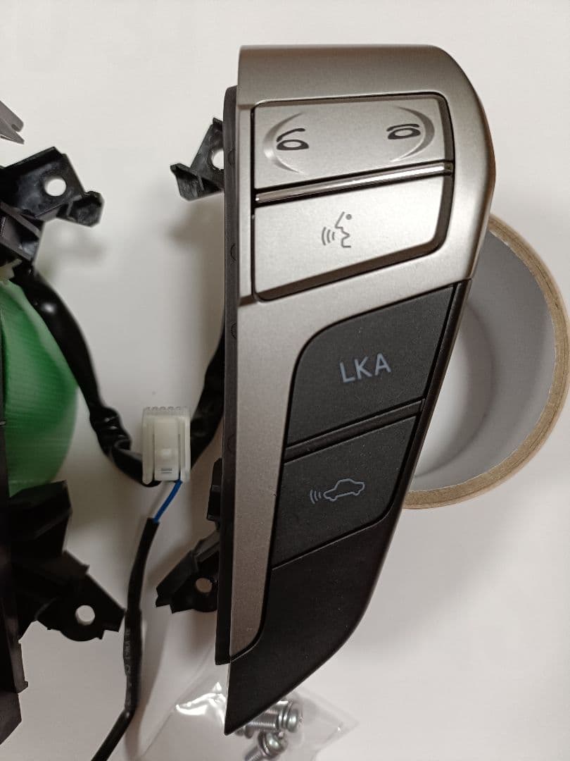 【LED打ち替え品】20アルファードヴェルファイアステアリングスイッチ白LED