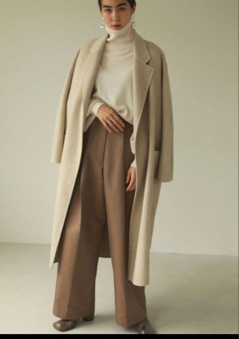 todayful Wool Over Cort ウールオーバーコート 38
