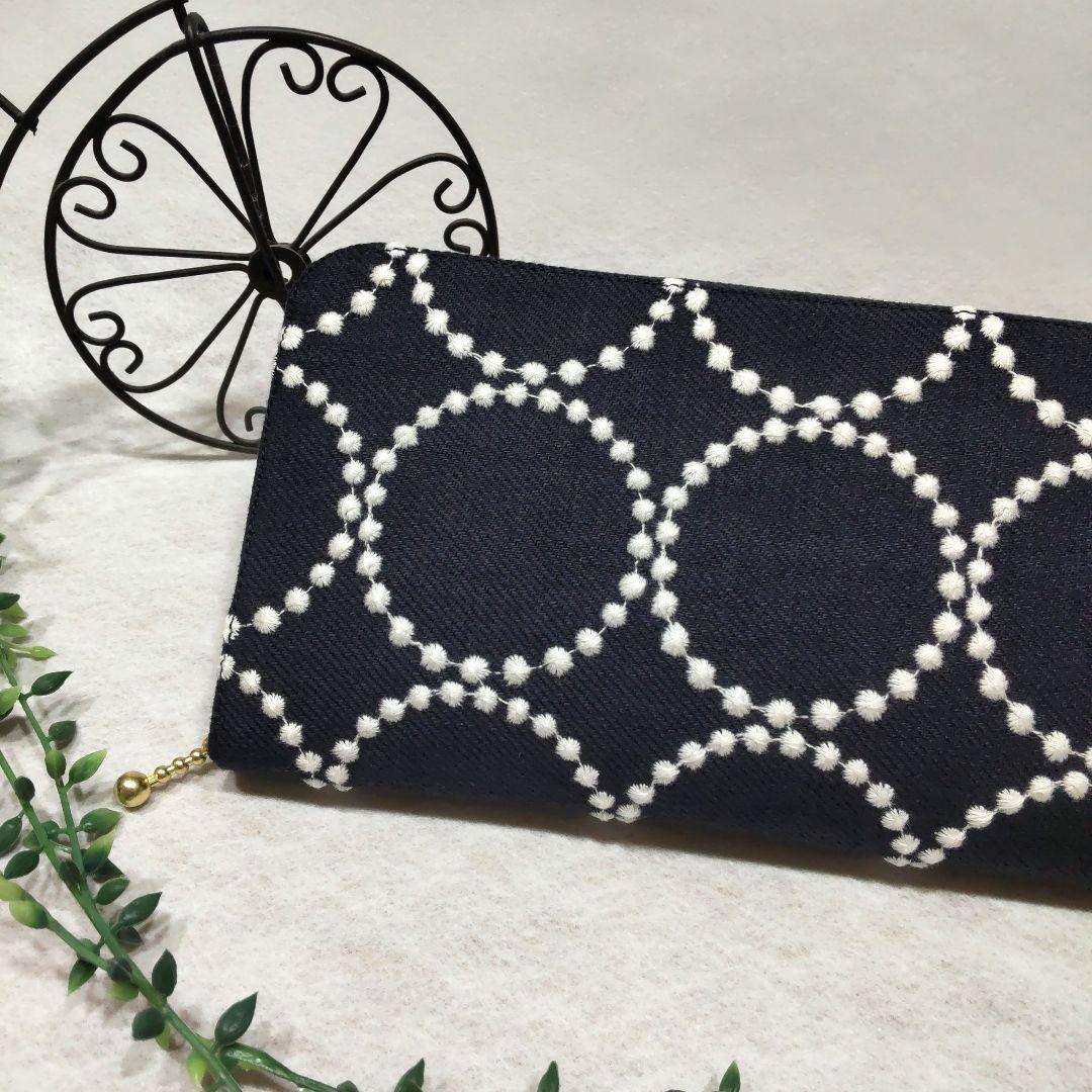 ミナペルホネン ∞ tambourine ∞ ハンドメイド 長財布