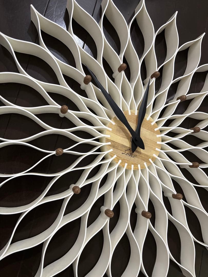 現行品　未使用　ルファール　ウォールクロック　ホワイト　フランフラン　壁掛け時計