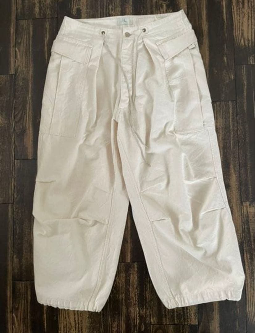 パンツ HERILL 20SS Duck cargo pants