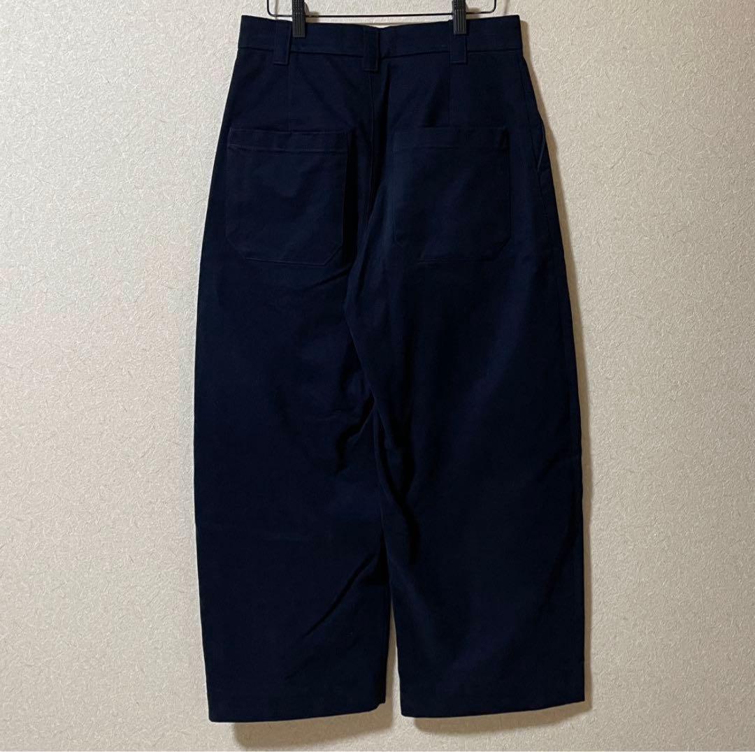 パンツ studio nicholson sorte volume pants navy