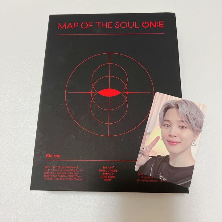 BTS MAP OF THE SOUL ON:E Blu-ray ジミン トレカ