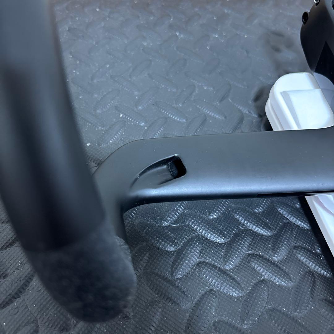 BLACK INC ブラックインク　一体型エアロハンドル　380mm