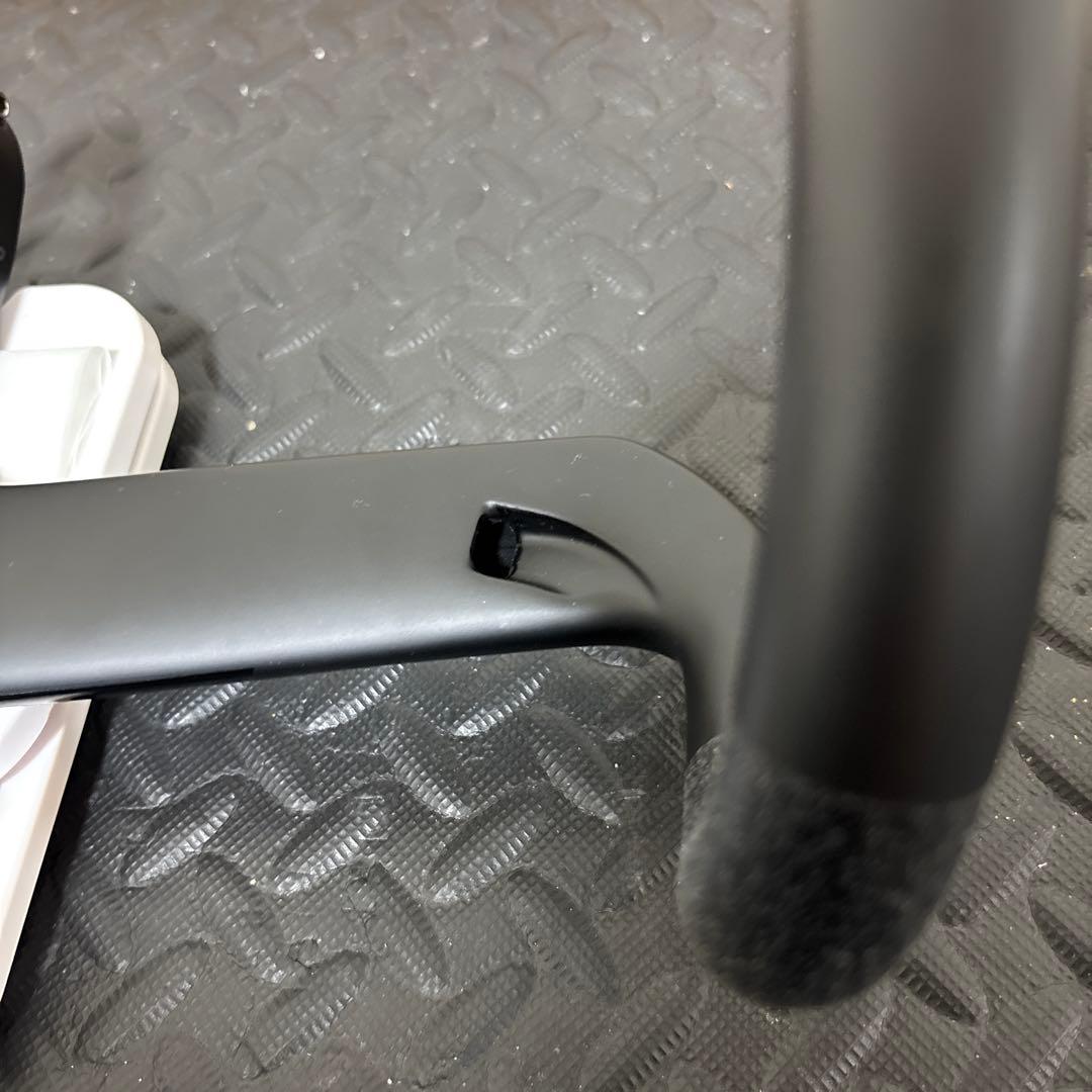 BLACK INC ブラックインク　一体型エアロハンドル　380mm