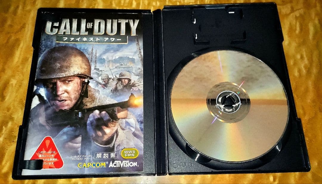 【PS2 レア物CoD 2作品】CoD:ファイネストアワー、2 ビッグレッドワン