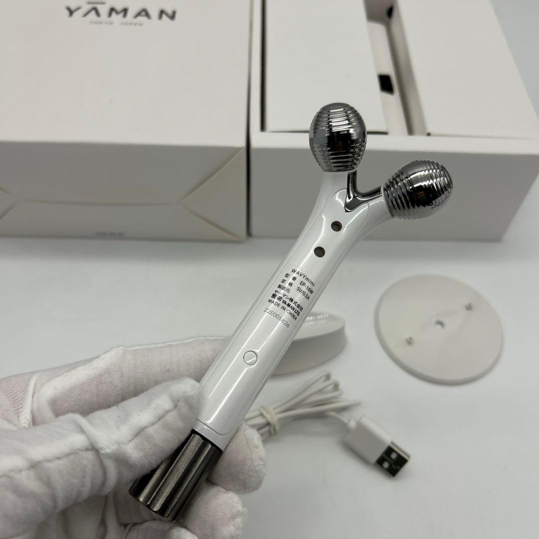 【新品同様】YA-MAN WAVY mini ウェイビー ミニ EP16W