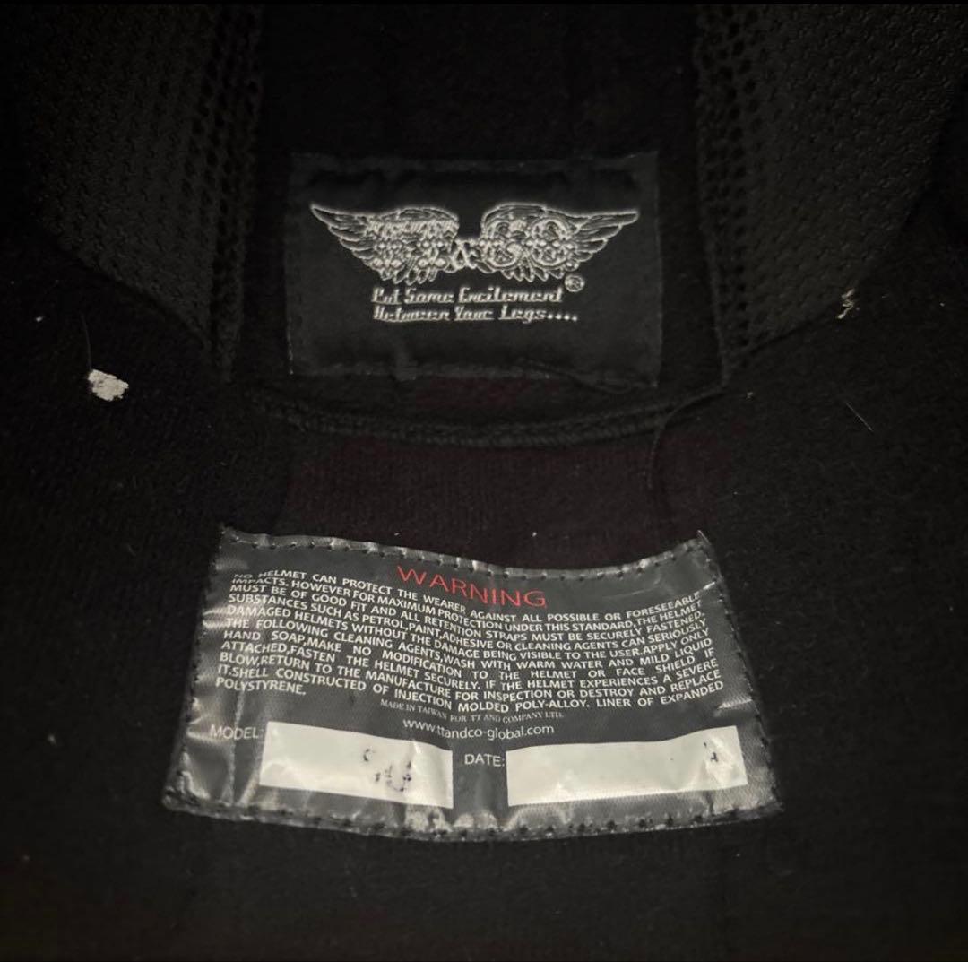 TT&CO トゥーカッター　フルフェイスヘルメット マットブラック