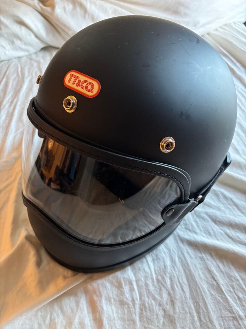 TT&CO トゥーカッター　フルフェイスヘルメット マットブラック