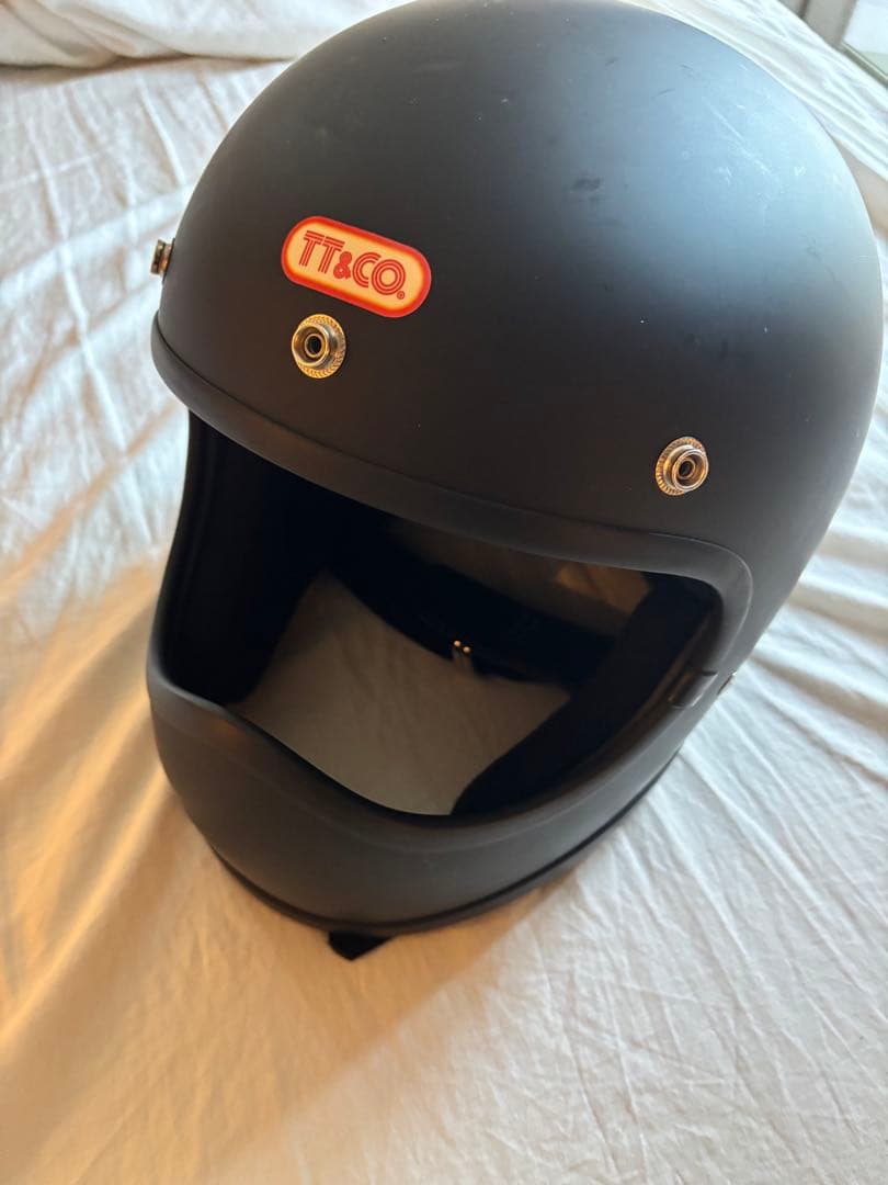 TT&CO トゥーカッター　フルフェイスヘルメット マットブラック